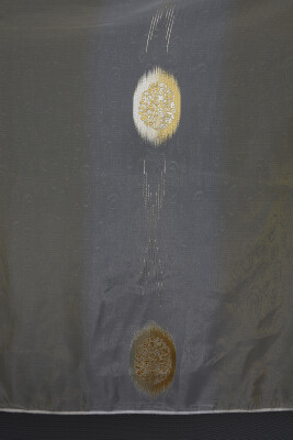 ORGANZE 1850 KREM RENK 5_3 Hazır dikilmiş Pileli Fon Perde 300*260 cm - 11