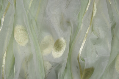 ORGANZE 1925 KREM RENK 5_3 Hazır dikilmiş Pileli Fon Perde 300*260 cm - 8