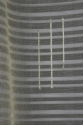 ORGANZE 1950 KREM RENK 5_3 Hazır dikilmiş Pileli Fon Perde 300*260 cm - 3