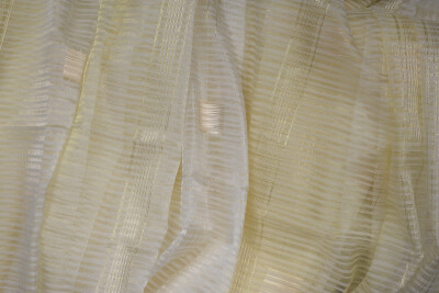 ORGANZE 1950 KREM RENK 5_3 Hazır dikilmiş Pileli Fon Perde 300*260 cm - 11