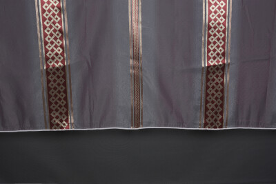 ORGANZE 2050 KREM RENK 5_3 Hazır dikilmiş Pileli Fon Perde 300*260 cm - 3