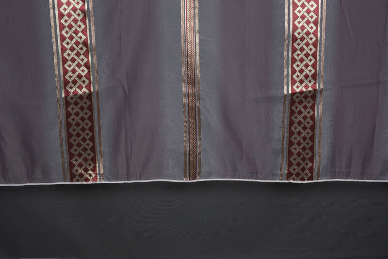 ORGANZE 2050 KREM RENK 5_3 Hazır dikilmiş Pileli Fon Perde 300*260 cm - 3