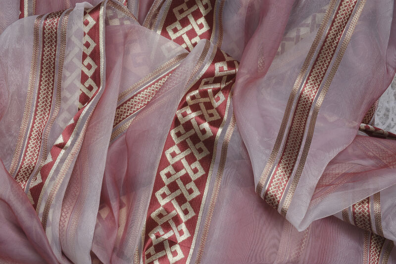 ORGANZE 2050 KREM RENK 5_3 Hazır dikilmiş Pileli Fon Perde 300*260 cm - 6