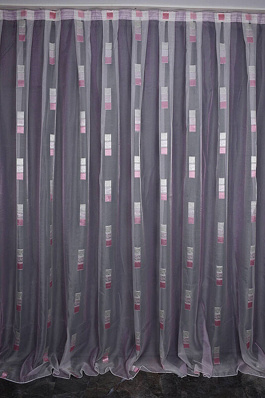ORGANZE 2150 KREM RENK 5_3 Hazır dikilmiş Pileli Fon Perde 300*260 cm - 1