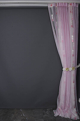 ORGANZE 2150 KREM RENK 5_3 Hazır dikilmiş Pileli Fon Perde 300*260 cm - 8