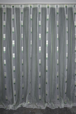 ORGANZE 2200 KREM RENK 5_3 Hazır dikilmiş Pileli Fon Perde 300*260 cm - AKÇA TEKSTİL