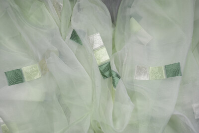 ORGANZE 2200 KREM RENK 5_3 Hazır dikilmiş Pileli Fon Perde 300*260 cm - 8