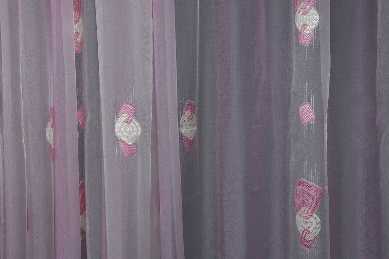 ORGANZE 2350 KREM RENK 5_3 Hazır dikilmiş Pileli Fon Perde 300*260 cm - 2