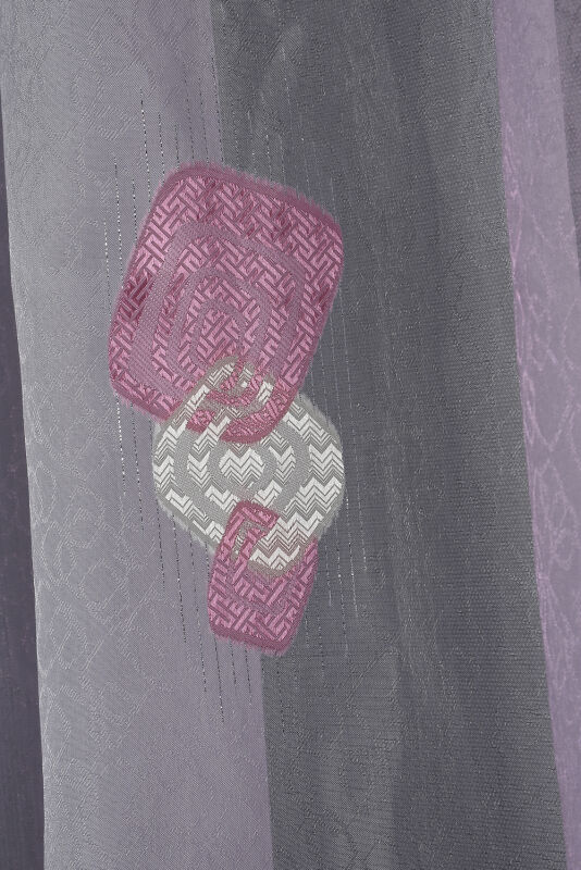 ORGANZE 2350 KREM RENK 5_3 Hazır dikilmiş Pileli Fon Perde 300*260 cm - 3