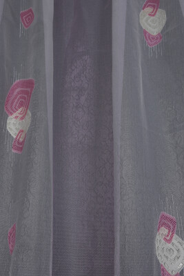 ORGANZE 2350 KREM RENK 5_3 Hazır dikilmiş Pileli Fon Perde 300*260 cm - 4