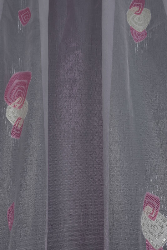 ORGANZE 2350 KREM RENK 5_3 Hazır dikilmiş Pileli Fon Perde 300*260 cm - 4