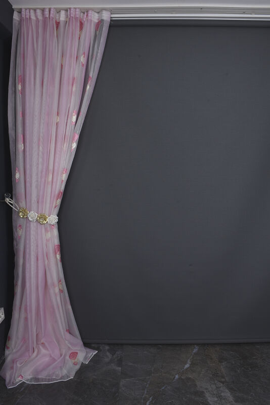 ORGANZE 2350 KREM RENK 5_3 Hazır dikilmiş Pileli Fon Perde 300*260 cm - 11