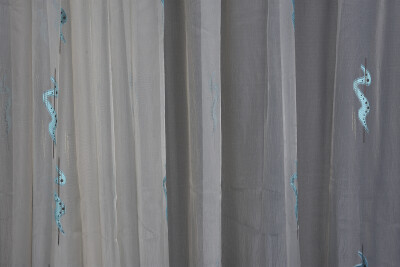 ORGANZE 2400 KREM RENK 5_3 Hazır dikilmiş Pileli Fon Perde 300*260 cm - 2