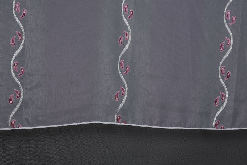 ORGANZE 2550 KREM RENK 5_3 Hazır dikilmiş Pileli Fon Perde 300*260 cm - 5