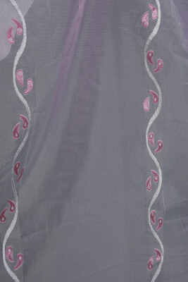 ORGANZE 2550 KREM RENK 5_3 Hazır dikilmiş Pileli Fon Perde 300*260 cm - 8