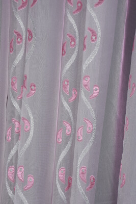 ORGANZE 2550 KREM RENK 5_3 Hazır dikilmiş Pileli Fon Perde 300*260 cm - 9