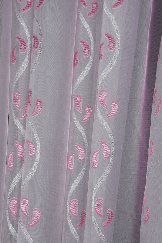 ORGANZE 2550 KREM RENK 5_3 Hazır dikilmiş Pileli Fon Perde 300*260 cm - 9