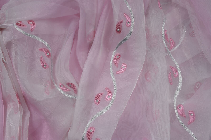 ORGANZE 2550 KREM RENK 5_3 Hazır dikilmiş Pileli Fon Perde 300*260 cm - 10