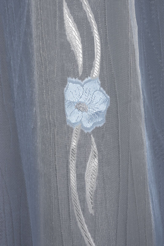 ORGANZE 2750 KREM RENK 5_3 Hazır dikilmiş Pileli Fon Perde 300*260 cm - 2