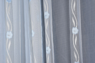 ORGANZE 2750 KREM RENK 5_3 Hazır dikilmiş Pileli Fon Perde 300*260 cm - 4