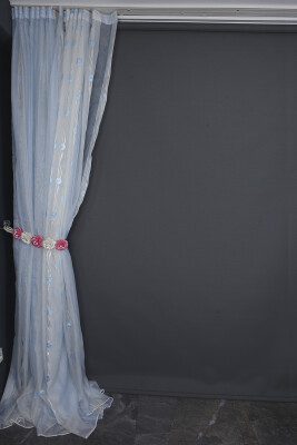 ORGANZE 2750 KREM RENK 5_3 Hazır dikilmiş Pileli Fon Perde 300*260 cm - 7