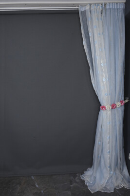 ORGANZE 2750 KREM RENK 5_3 Hazır dikilmiş Pileli Fon Perde 300*260 cm - 8