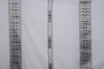 ORGANZE 2850 KREM RENK 5_3 Hazır dikilmiş Pileli Fon Perde 300*260 cm - 4