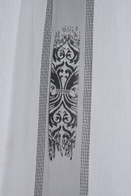 ORGANZE 2850 KREM RENK 5_3 Hazır dikilmiş Pileli Fon Perde 300*260 cm - 5