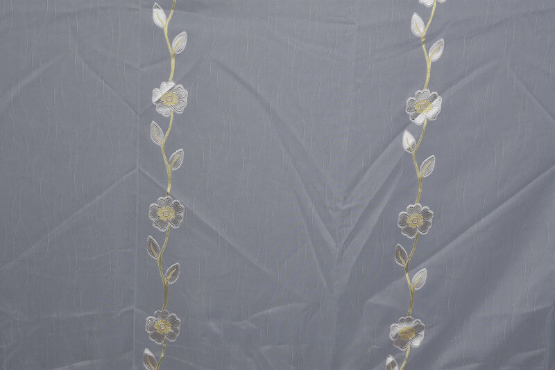 ORGANZE 3350 KREM RENK 5_3 Hazır dikilmiş Pileli Fon Perde 300*260 cm - 7