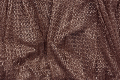 ORKİDE MODEL KOYU VİZON RENK TEK KANAT Hazır dikilmiş Pileli Fon Perde 300*260 cm - 8