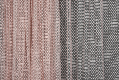 ORKİDE PUDRA RENK TEK KANAT Hazır dikilmiş Pileli Fon Perde 300*260 cm - 3