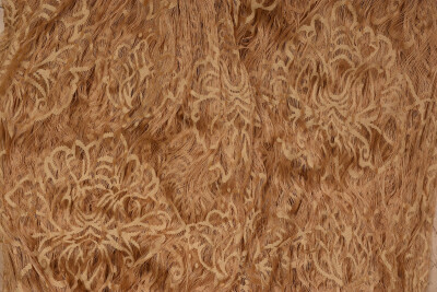 ÖRÜMCEK MODEL GOLD RENK İP PERDE HAZIR DÜĞMELERİ DİKİLMİŞ İP PERDE 300*280 cm - 4