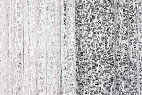 ÖRÜMCEK TÜL BEYAZ RENK TEK KANAT Hazır dikilmiş Pileli Fon Perde 300*260 cm - 4