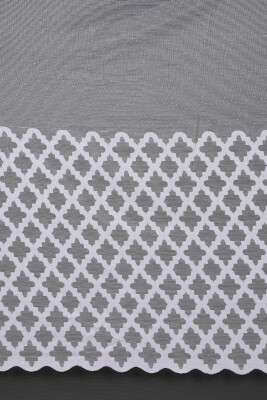 OSMANLI MODEL BEYAZ RENK Dikilmiş Pileli Fon Perde 300*260 Cm - AKÇA TEKSTİL