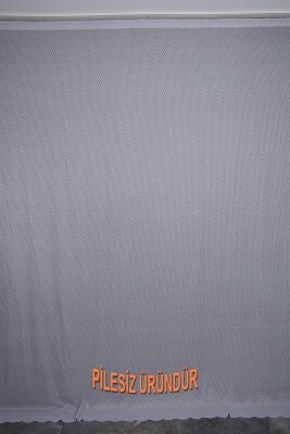 PETEK MODEL GRİ RENK TEK KANAT PİLESİZ Hazır dikilmiş Fon Perde 150*260 cm - AKÇA TEKSTİL
