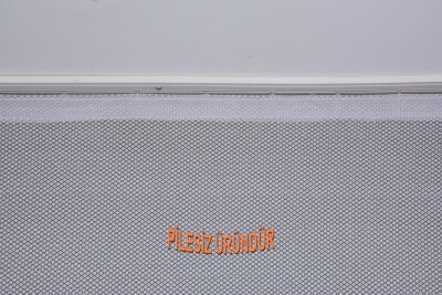 PETEK MODEL GRİ RENK TEK KANAT PİLESİZ Hazır Fon Perde 200*260 cm - 4