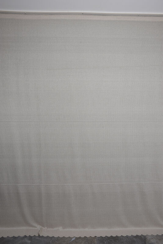 PETEK MODEL VİZON RENK PİLESİZ TEK KANAT Fon Perde 300*260 cm - 3