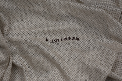 PETEK MODEL VİZON RENK PİLESİZ TEK KANAT Fon Perde 300*260 cm - 7