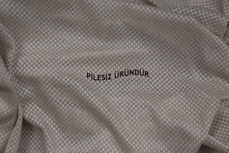 PETEK MODEL VİZON RENK PİLESİZ TEK KANAT Fon Perde 300*260 cm - 7