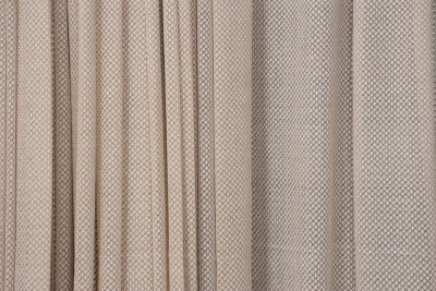 PETEK MODEL VİZON RENK TEK KANAT Dikilmiş Pileli Fon Perde 300*260 Cm - 4