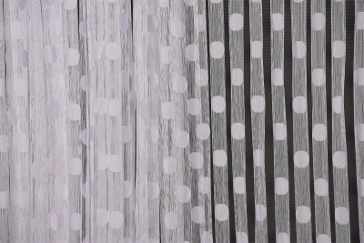 PUANLI MODEL BEYAZ RENK HAZIR İP PERDE 300*270 cm - 4