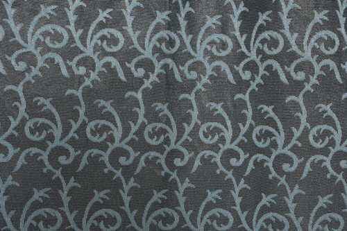 ŞAL MODEL MAVİ RENK TEK KANAT Hazır dikilmiş Pileli Fon Perde 300*260 cm - 4