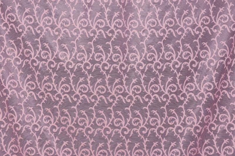 ŞAL MODEL PEMBE RENK TEK KANAT Hazır dikilmiş Pileli Fon Perde 75*260 cm - 1