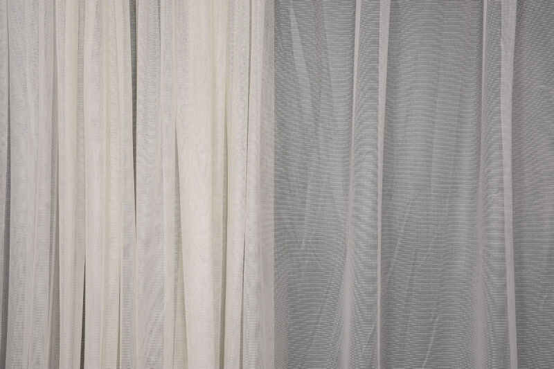 SELVİ DESEN KREM RENK TEK KANAT Hazır dikilmiş Pileli Fon Perde 300*260 cm - 6