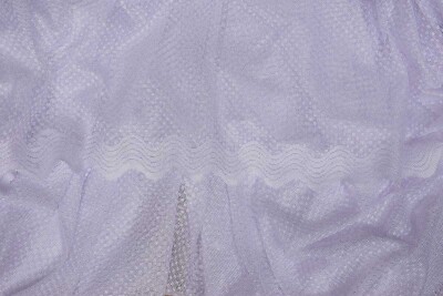 SIK NOKTALI MODEL KIRIK BEYAZ RENK TEK KANAT Hazır Pileli Fon Perde 300*260 - 7