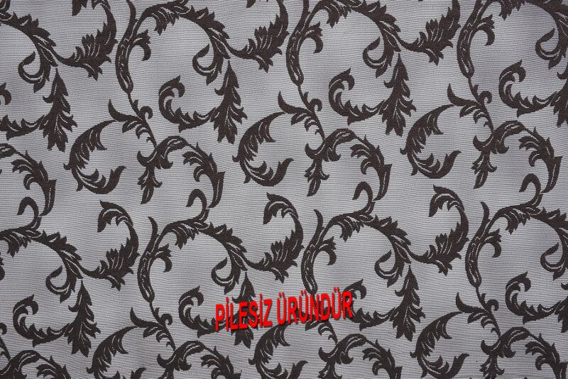 SULTAN 1 MODEL ACI KAHVE RENK PİLESİZ TEK KANAT Fon Perde 300*260 cm - 5