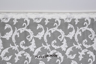 SULTAN 1 MODEL KREM RENK PİLESİZ TEK KANAT Fon Perde 300*260 cm - 3