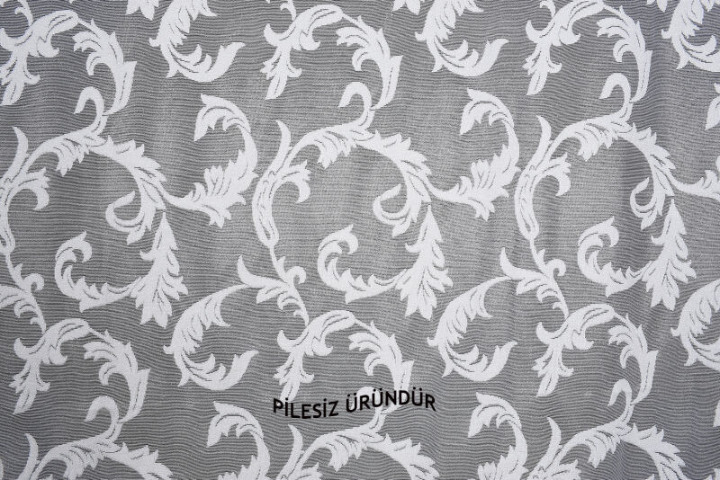 SULTAN 1 MODEL KREM RENK PİLESİZ TEK KANAT Fon Perde 300*260 cm - 5