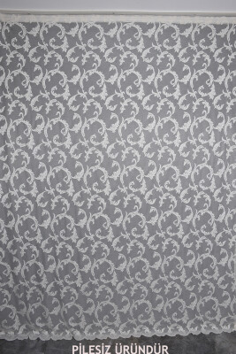 SULTAN 1 MODEL VİZON RENK PİLESİZ TEK KANAT Fon Perde 300*260 cm - 4