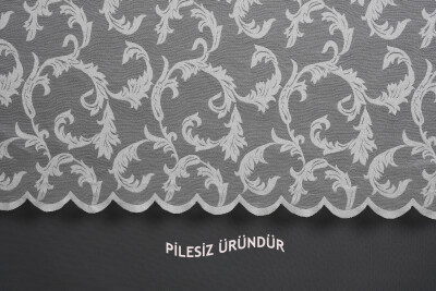 SULTAN 1 MODEL VİZON RENK PİLESİZ TEK KANAT Fon Perde 300*260 cm - 7